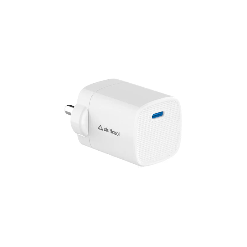 Stuffcool Novus 25W Super Fast GaN charger for Samsung, Pixel & iPhone – TechCure India