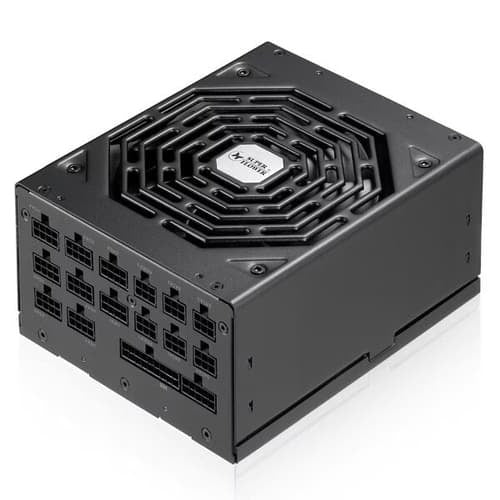 Super Flower Leadex Platinum SE 1200W 80+ Platinum, 10 Years Warranty, ECO Fanless & Silent Mode, Full Flat Ribbon Modular Power Supply, Dual Ball Bearing Fan, SF-1200F14MP V2 – TechCure India