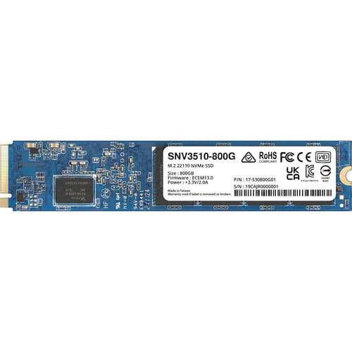 Synology 800GB SNV3510 NVMe M.2 22110 SSD – TechCure India