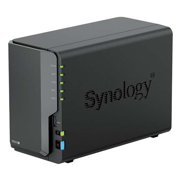 Synology DiskStation DS225+ 2-Bay Upto 40TB Storage Support NAS Enclosure – TechCure India