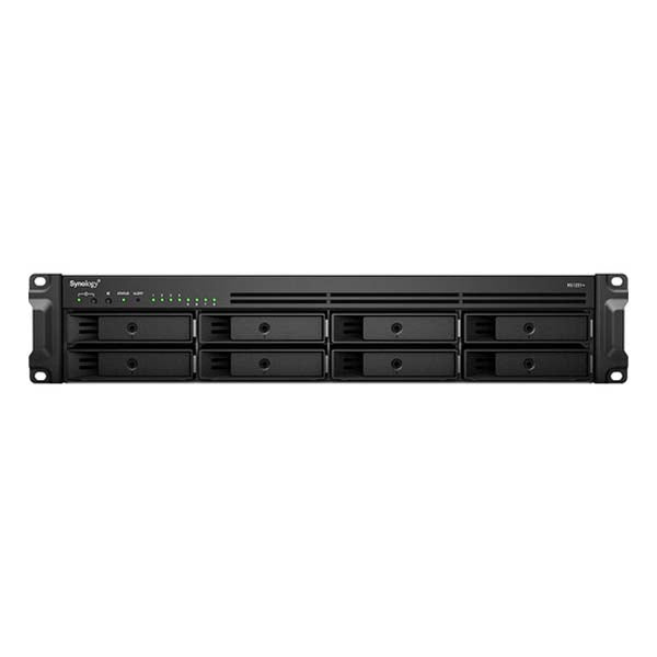 Synology RS1221+ RackStation 8-Bay Diskless Rackmount Network Attached Storage NAS Device – TechCure India