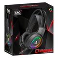 TAG Gamerz Carbon Wired Over Ear Gaming Headphones with Mic – TechCure India