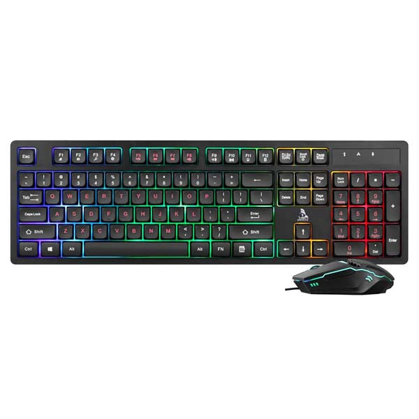 TAG Gamerz Commander 2.0 RGB Gaming USB Keyboard and Mouse Combo – TechCure India