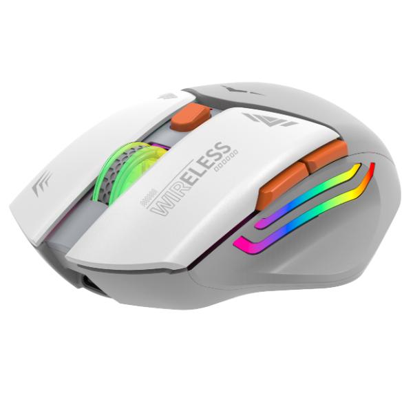 TAG WH800 Wireless Gaming Mouse (White) – TechCure India
