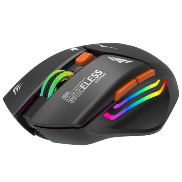 TAG WM800 Wireless Gaming Mouse with 2.4 GHz Wireless (Connectivity), Rechargeable Battery, RGB Lights, Adjustable Optical 1600 DPI, for Laptop, PC, Tablet, Smartphone – TechCure India