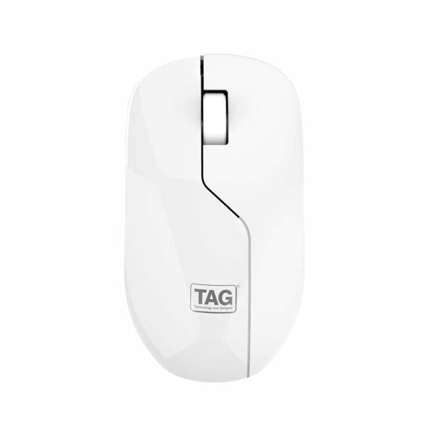 TAG WM600 Wireless Mouse (White) – TechCure India