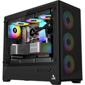 TAG Gamerz Nebula ATX Mid-Tower 3 ARGB Fans Cabinet (Black) – TechCure India