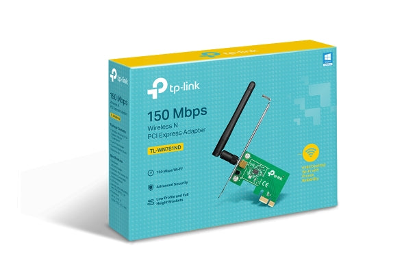 TPLink TL-WN781ND 150Mbps Wireless N PCI Express Adapter - 5