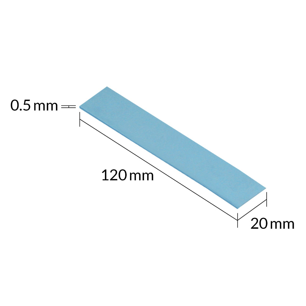 ARCTIC Thermal Pad - TP-3 120x20mm : 0.5mm ( 4 pads ) – TechCure India