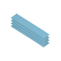 ARCTIC Thermal Pad - TP-3 120x20mm : 0.5mm ( 4 pads ) – TechCure India