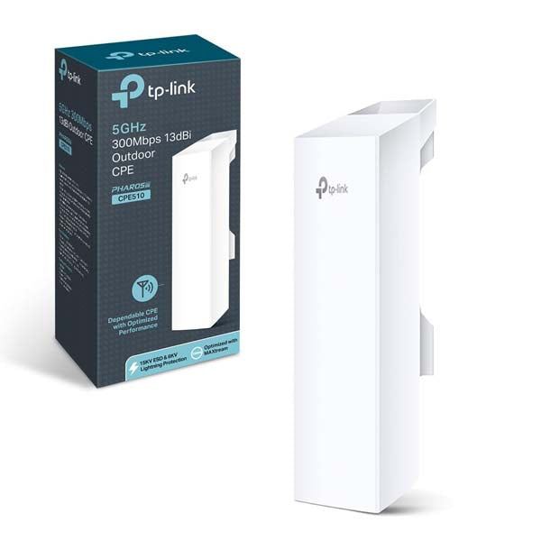 TP-Link 5GHz N300 Long Range Outdoor CPE for PtP and PtMP Transmission – TechCure India
