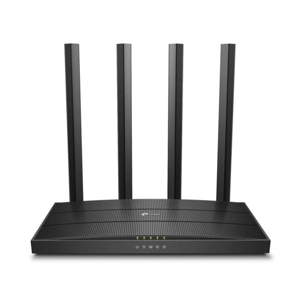 TP-Link Archer C6 MU-MIMO Gigabit 1200 Mbps Wireless Router (Black) – TechCure India