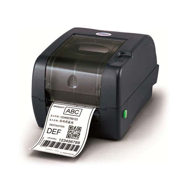 TSC Ttp 345 Thermal Transfer Desktop Barcode Monochrome Wired Home InkJet Printers – TechCure India