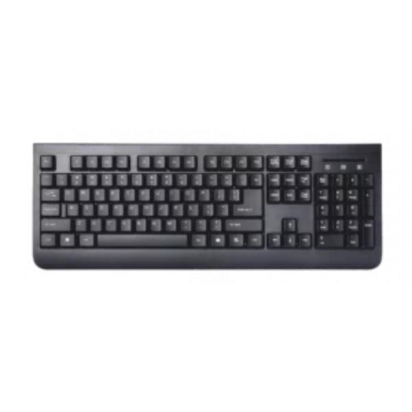 TVS ELECTRONICS Champ Heavy Duty Membrane Wired Keyboard | Array of 104 Keys |Multimedia Functions|Membrane Keys| Compatible|Smooth Handling|Lightweight|Plug|SND Play USB Connectio |Sculpted Key Cap – TechCure India