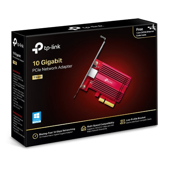 TPLink TX401 Gigabit PCI Express Network Adapter - 4