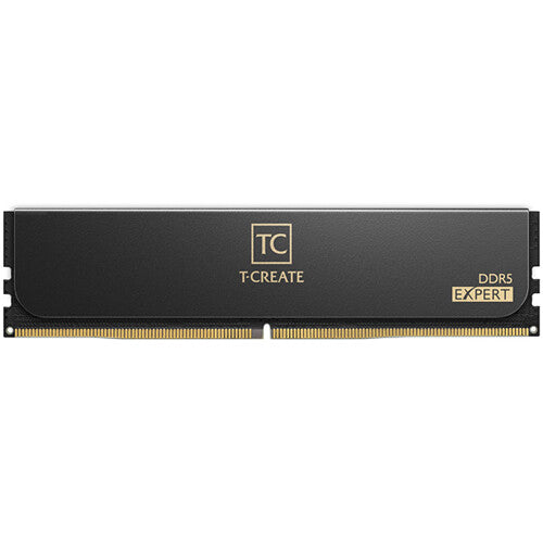 TeamGroup 64GB T-Create Expert DDR5 6400 MHz CL34 UDIMM Memory Kit (2 x 32GB, Black) – TechCure India