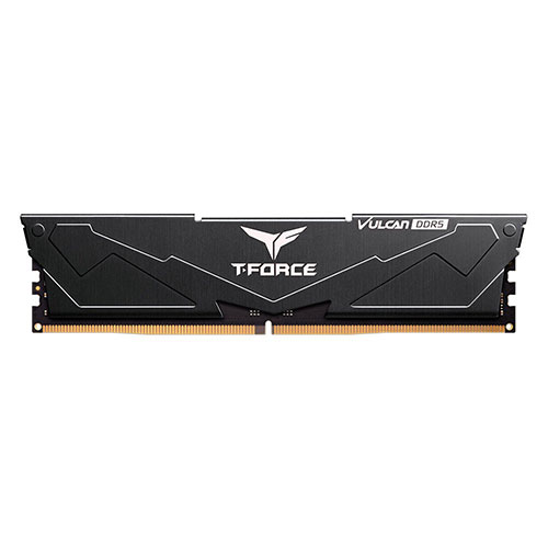 TeamGroup T-Force Vulcan 32GB (1x 32GB) DDR5 5200MHz CL40 RAM (Black) – TechCure India