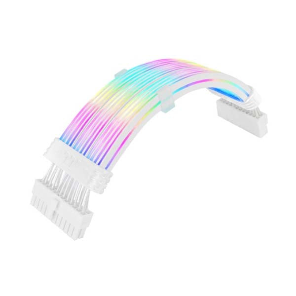 ThermalTake 24 pin ARGB Strimmer Cable Snow (AC-081-CN6NAN-A1) – TechCure India