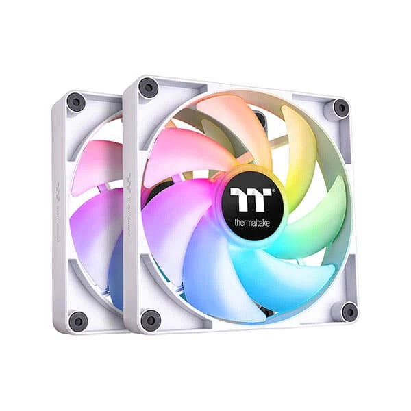 Thermaltake CT120 ARGB Sync White Cabinet Fan (Dual Pack) – TechCure India