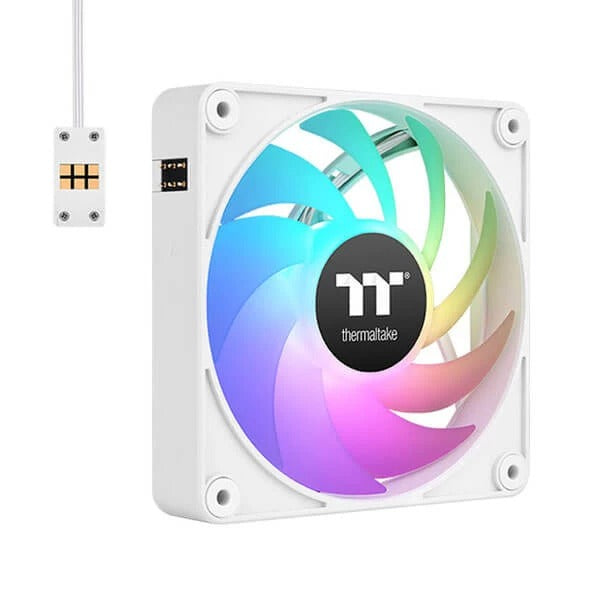 Thermaltake CT120 EX ARGB Sync PC White Cabinet fan (Triple Pack) – TechCure India