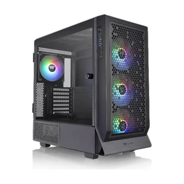 Thermaltake Ceres 500 TG ARGB (E-ATX) Mid Tower Cabinet (Black) – TechCure India