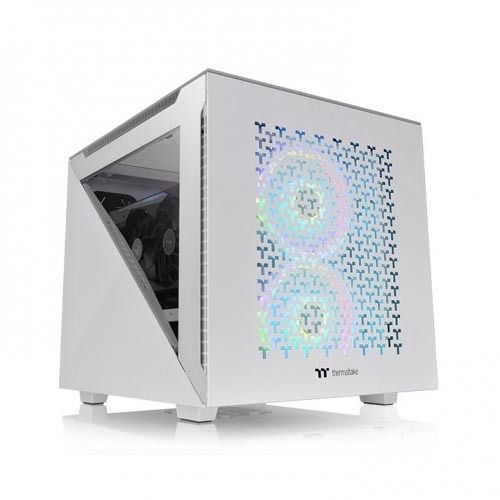 Thermaltake Divider 200 TG Air White Edition Micro-ATX Tempered Glass – TechCure India