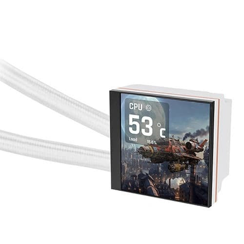Thermaltake Magfloe 360 Ultra ARGB Sync Snow Edition CPU Liquid Cooler – TechCure India