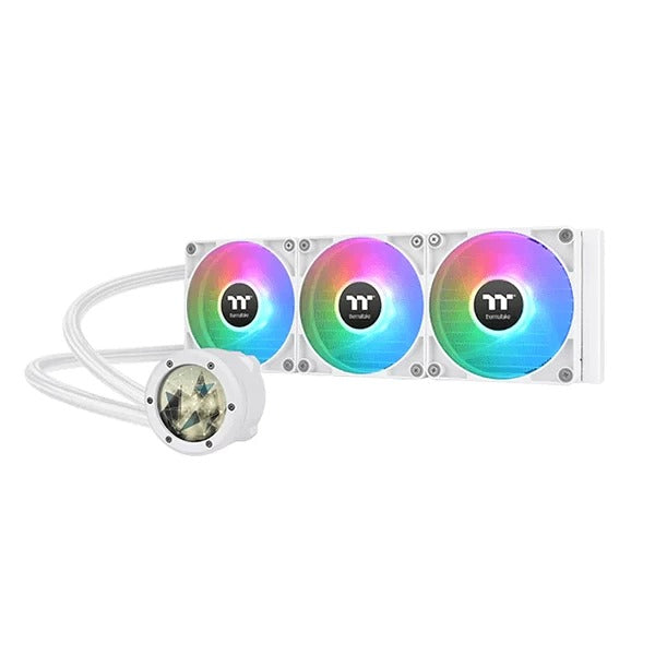 Thermaltake TH360 V2 Ultra ARGB Sync Snow Edition CPU Liquid Cooler (White) – TechCure India