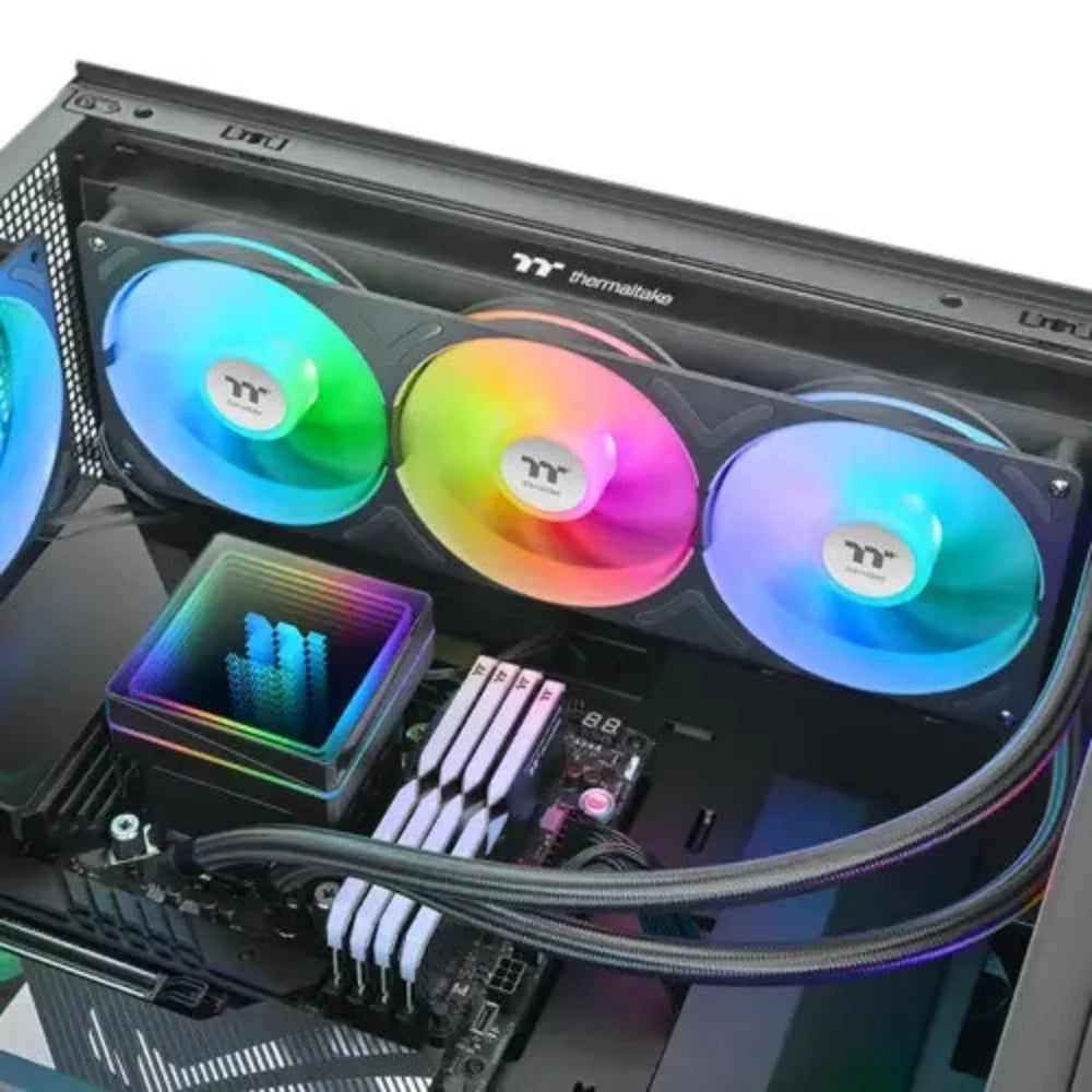 THERMALTAKE TH360 V3 ARGB Sync 360mm CPU Liquid Cooler ( Black ) – TechCure India