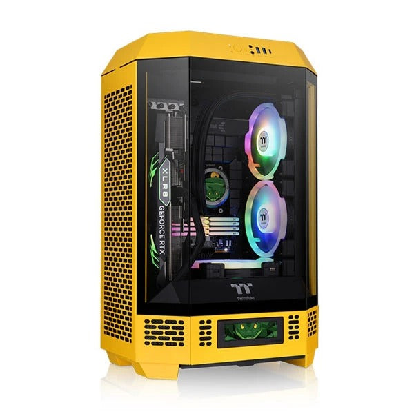 Thermaltake The Tower 300 Bumblebee (M-ATX) Mini Tower Cabinet – TechCure India