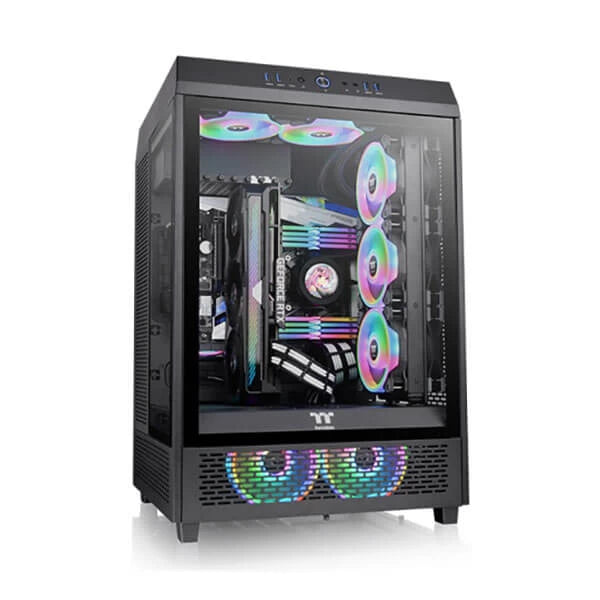 Thermaltake The Tower 500 (E-ATX) Mid Tower Cabinet (Black) – TechCure India