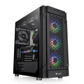Thermaltake Versa T27 TG ARGB Mid Tower Chassis (Black) – TechCure India