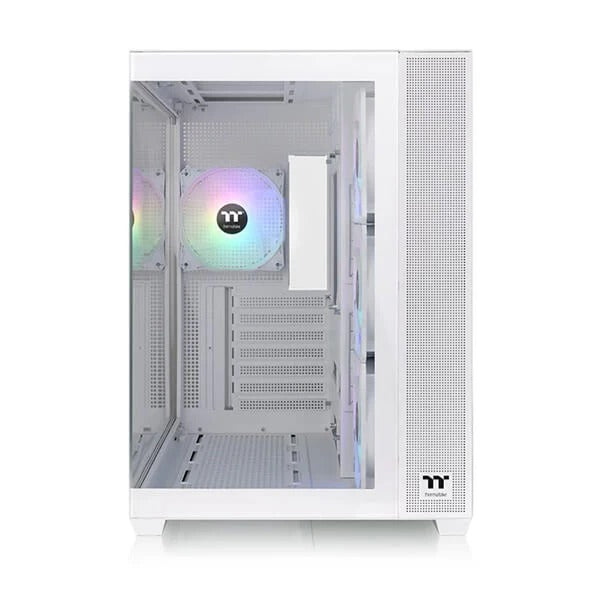 Thermaltake View 380 TG ARGB Snow (ATX) Mid Tower Cabinet (White) – TechCure India