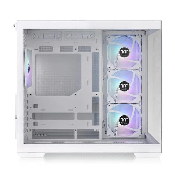 Thermaltake View 380 TG ARGB Snow (ATX) Mid Tower Cabinet (White) – TechCure India