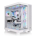Thermaltake View 380 XL TG ARGB Mid Tower Chassis (Snow) – TechCure India