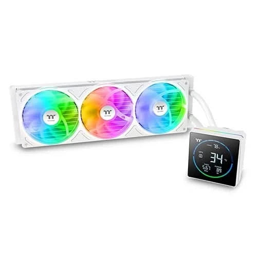 Thermaltake TH360S V3 ARGB Snow White CPU Liquid Cooler – TechCure India