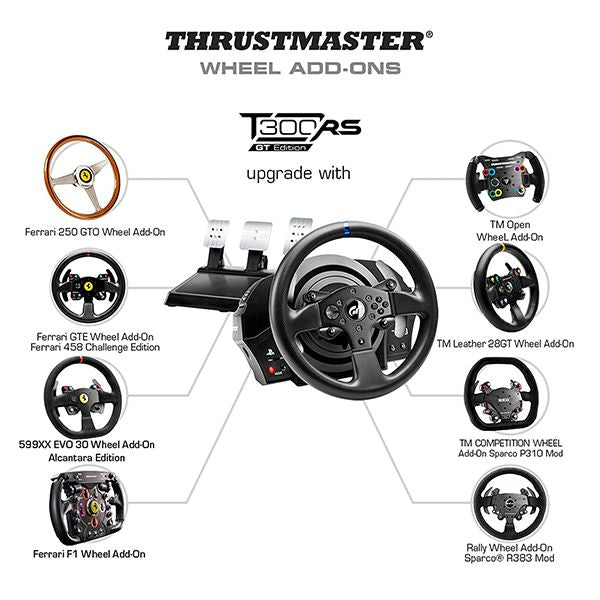 Thrustmaster T300 RS GT Edition | Racing Game Wheel | Force Feedback | PS5/PS4/PC – TechCure India