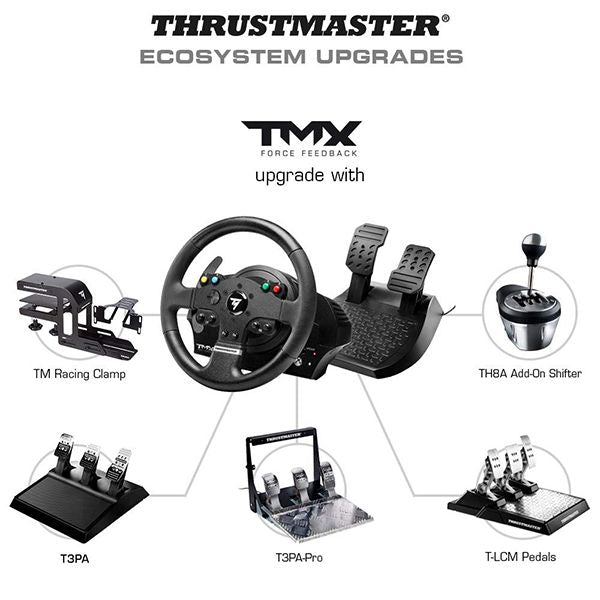 Thrustmaster TMX Force Feedback racing wheel for Xbox Series X/S/One / PC – TechCure India