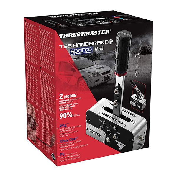 Thrustmaster TSS Handbrake and Sequential Shifter | Sparco Official | Racing Game Add-On | PC/PS3/PS4/Xbox One – TechCure India