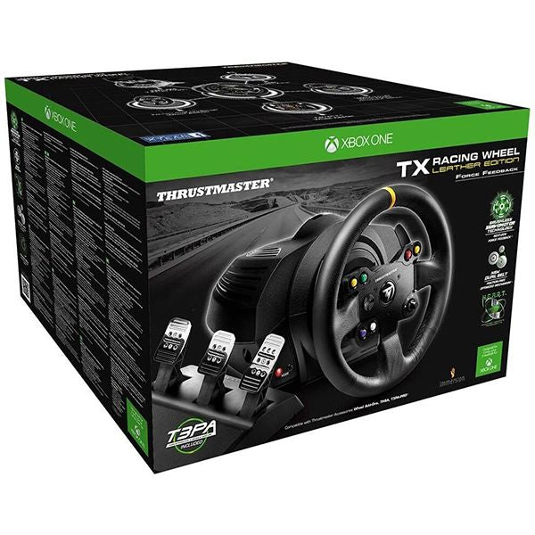 Thrustmaster TX RW Leather Edition | Racing Game Wheel |Force Feedback | PC/Xbox SeriesX/S/One – TechCure India