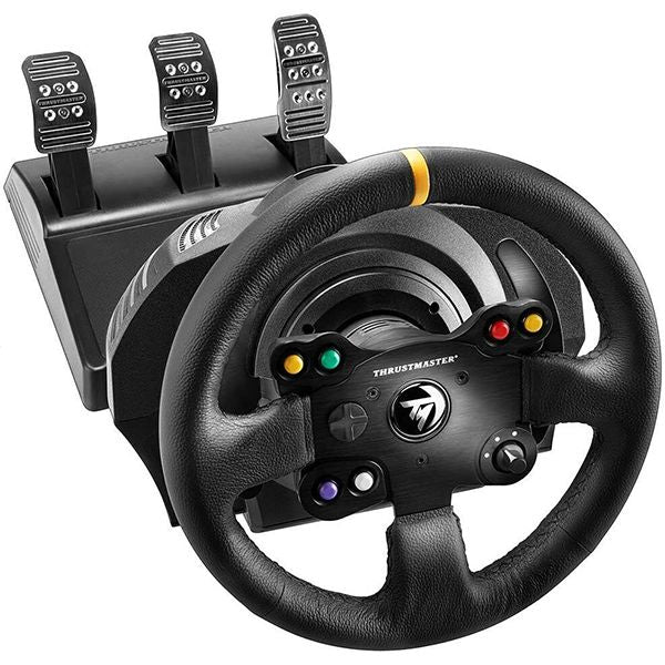 Thrustmaster TX RW Leather Edition | Racing Game Wheel |Force Feedback | PC/Xbox SeriesX/S/One – TechCure India