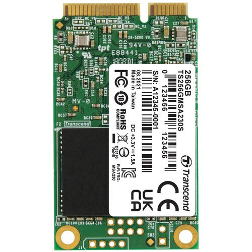 Transcend 230S 256GB mSATA Internal SSD – TechCure India