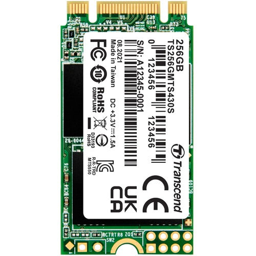 Transcend TS256GMTS430S 256gb sata iii 6gb/s mts430s 42 mm m.2 SSD – TechCure India