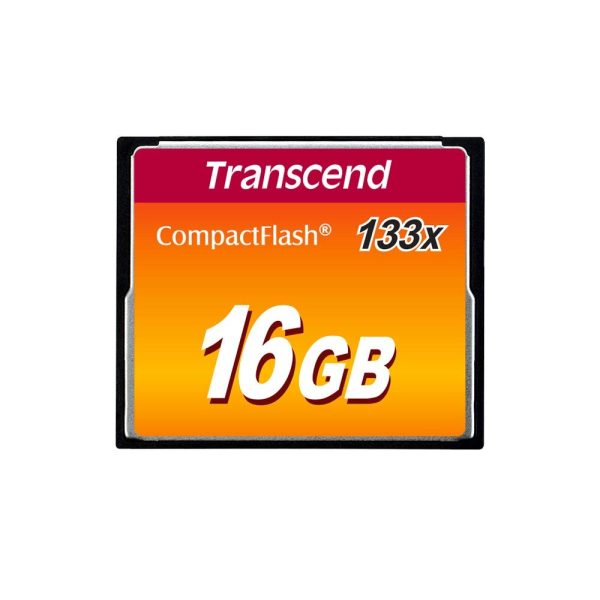Transcend CompactFlash 133x 16GB Flash Card – TechCure India