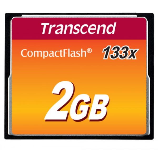 Transcend CompactFlash 133x 2GB Flash Card – TechCure India