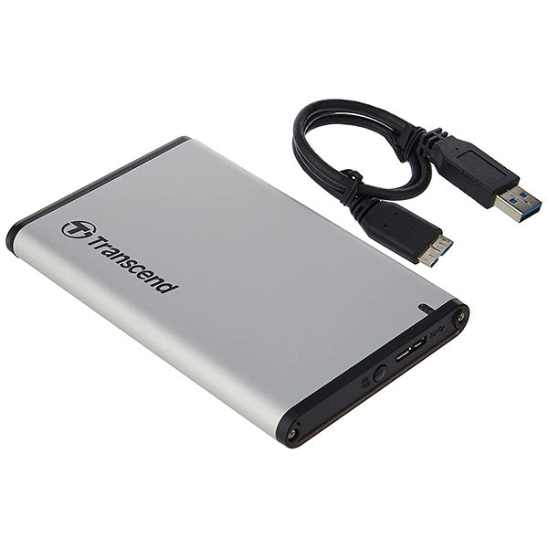 Transcend 6.35 cm (2.5") Portable internal HDD/SSD Enclosure Casing 25S3 - USB 3.1 – TechCure India