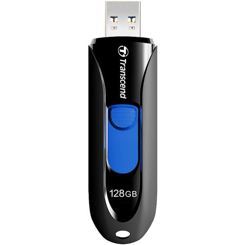 Transcend JetFlash 790 128GB Flash Drive (Black) – TechCure India