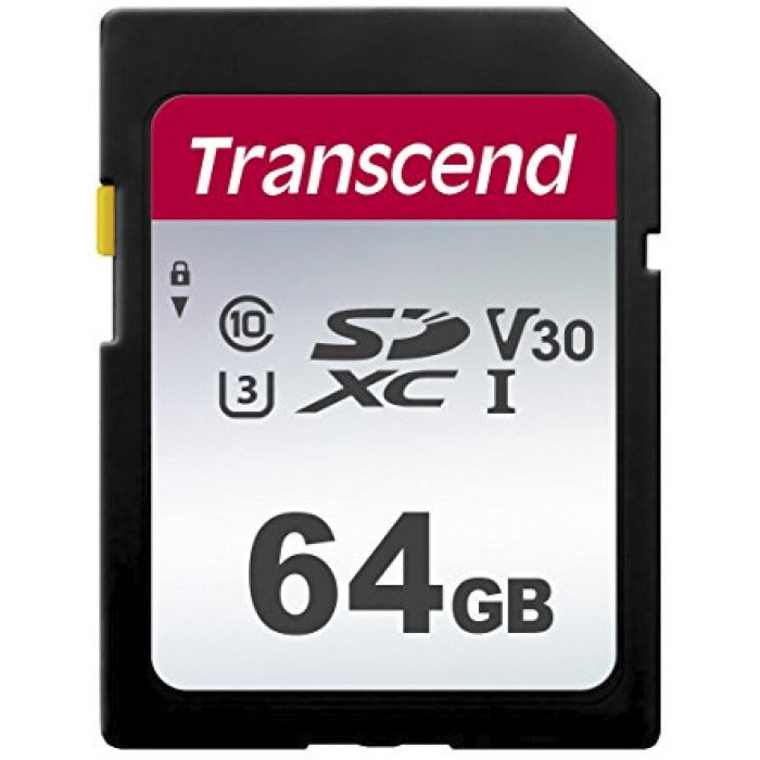 Transcend SD Card SDXC 300S 64GB SD Card – TechCure India