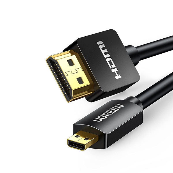 UGREEN Micro HDMI to HDMI Cable 2m (Black) – TechCure India