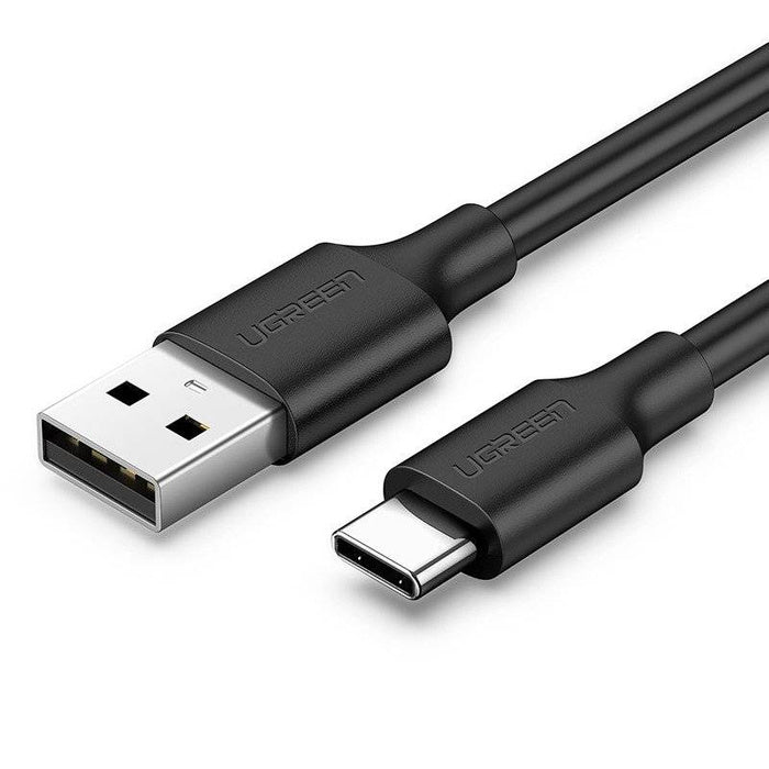 UGREEN US287 USB-A to USB-C Fast Charging Cable 3A Max Black 3m-60826 – TechCure India